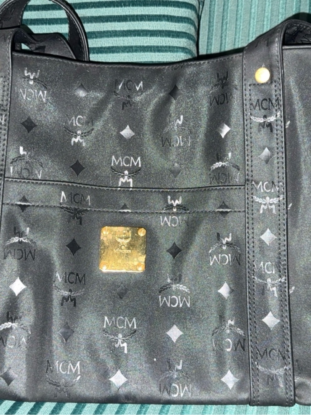 Authentic MCM Visetos Tote